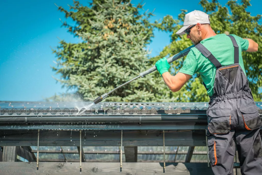 Washing A Metal Roof | Ellijay Roofing