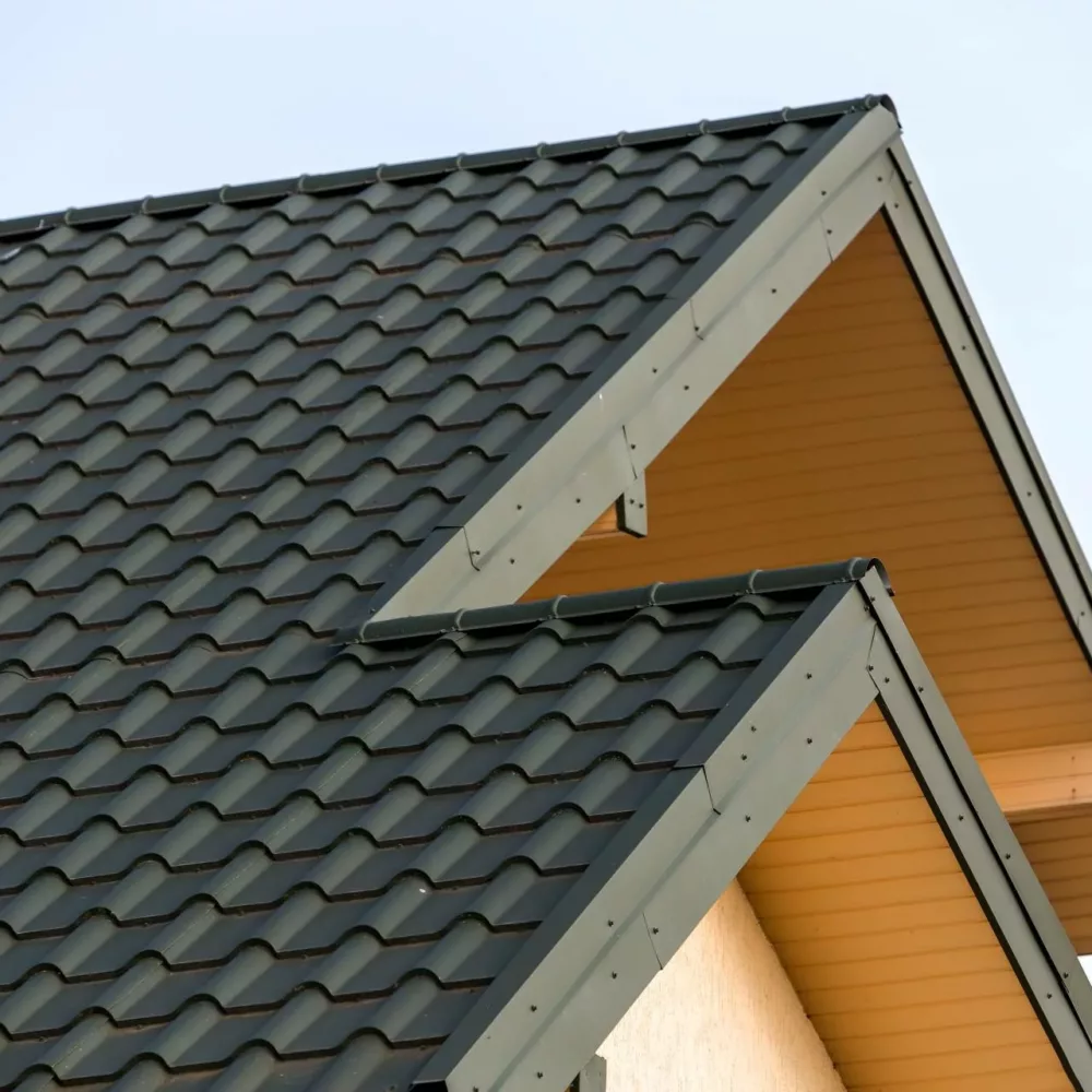Sharp Angle Metal Roofing
